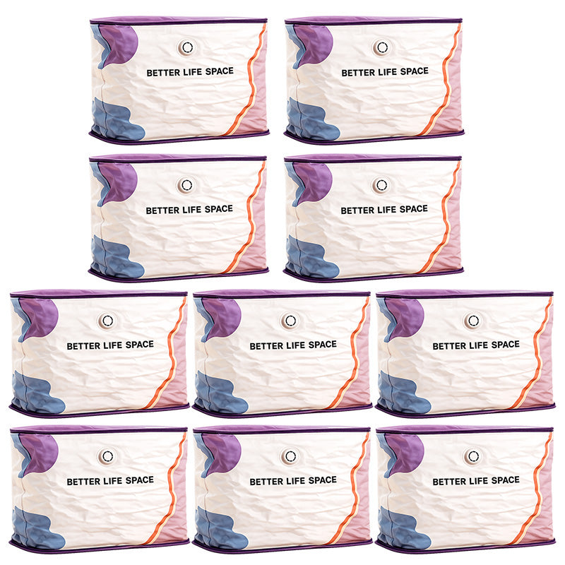 2026 HOT SALE✨ 50% OFF! 🔥No‑Pump Vacuum Storage Bags – Press & seal, no pump needed. 🌍