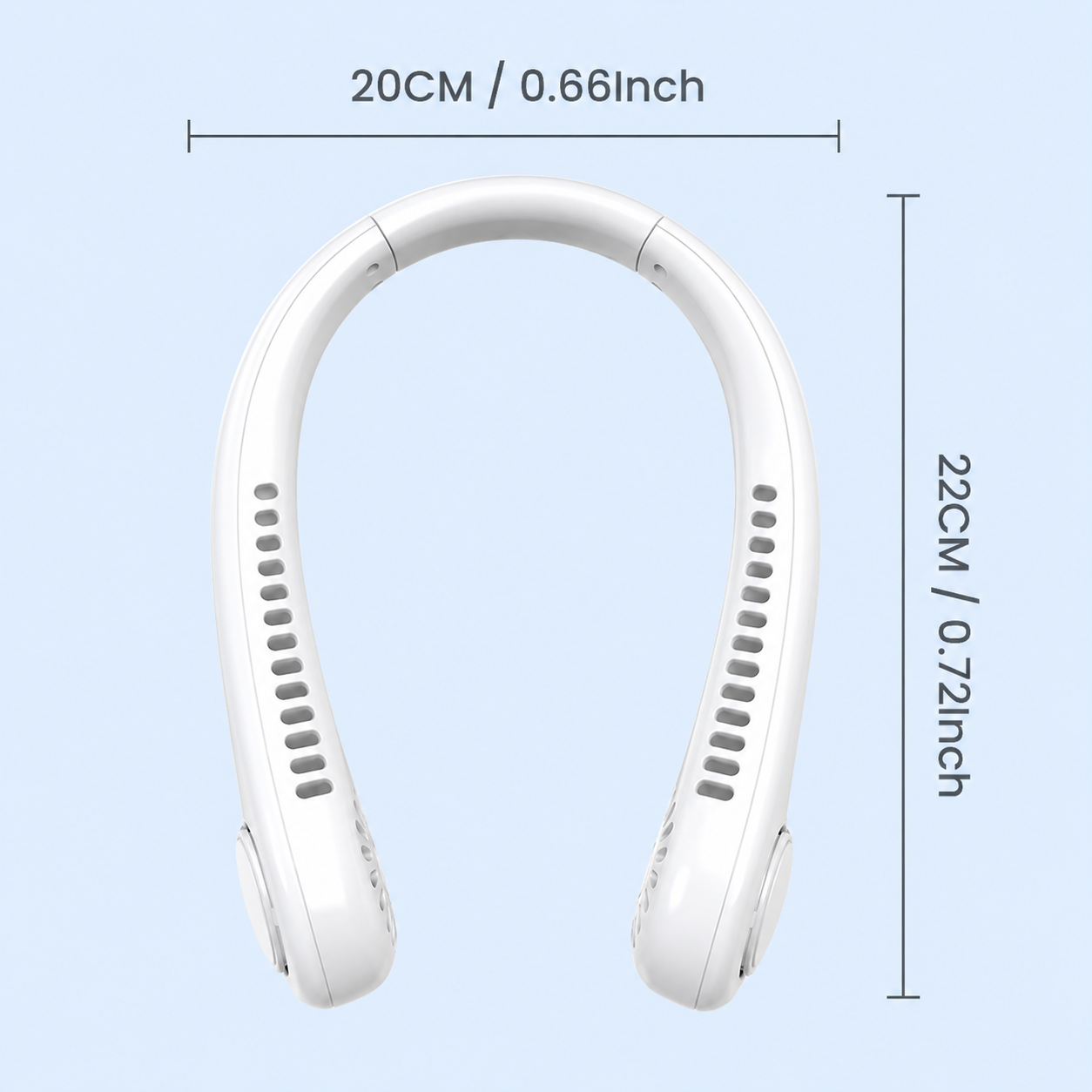 Novveo™ 🥳 HOT SALE 🥳 50K+ SOLD! 🍃 Neck Air Conditioner Fan – Quiet, Hands-Free Cooling 😎🌬️