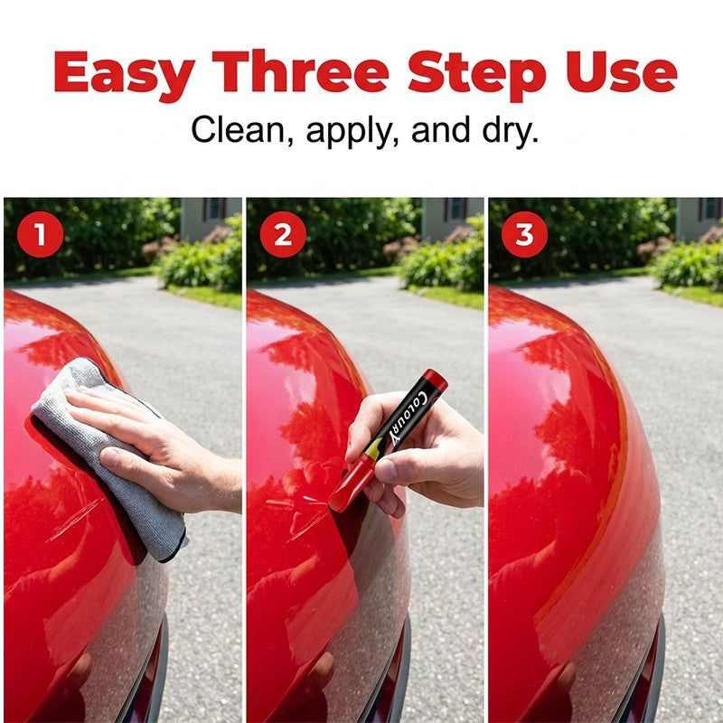 🔧Touch Up Paint Pen – Precision tip, waterproof & anti‑rust. Covers deep scratches in seconds