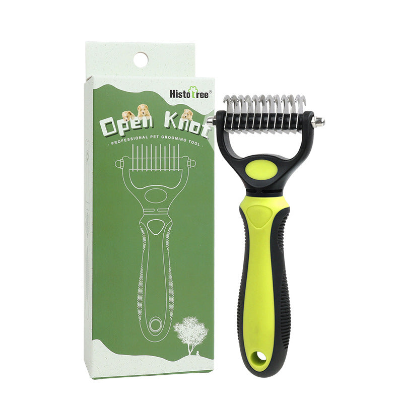 🏆 Professional Deshedding Tool For Dogs And Cats – Gentle On Skin, Efficient Grooming & Comfortable Grip Design ✂️
