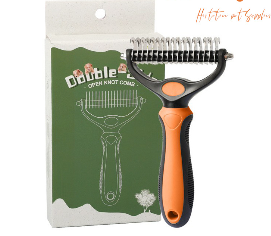 🏆 Professional Deshedding Tool For Dogs And Cats – Gentle On Skin, Efficient Grooming & Comfortable Grip Design ✂️