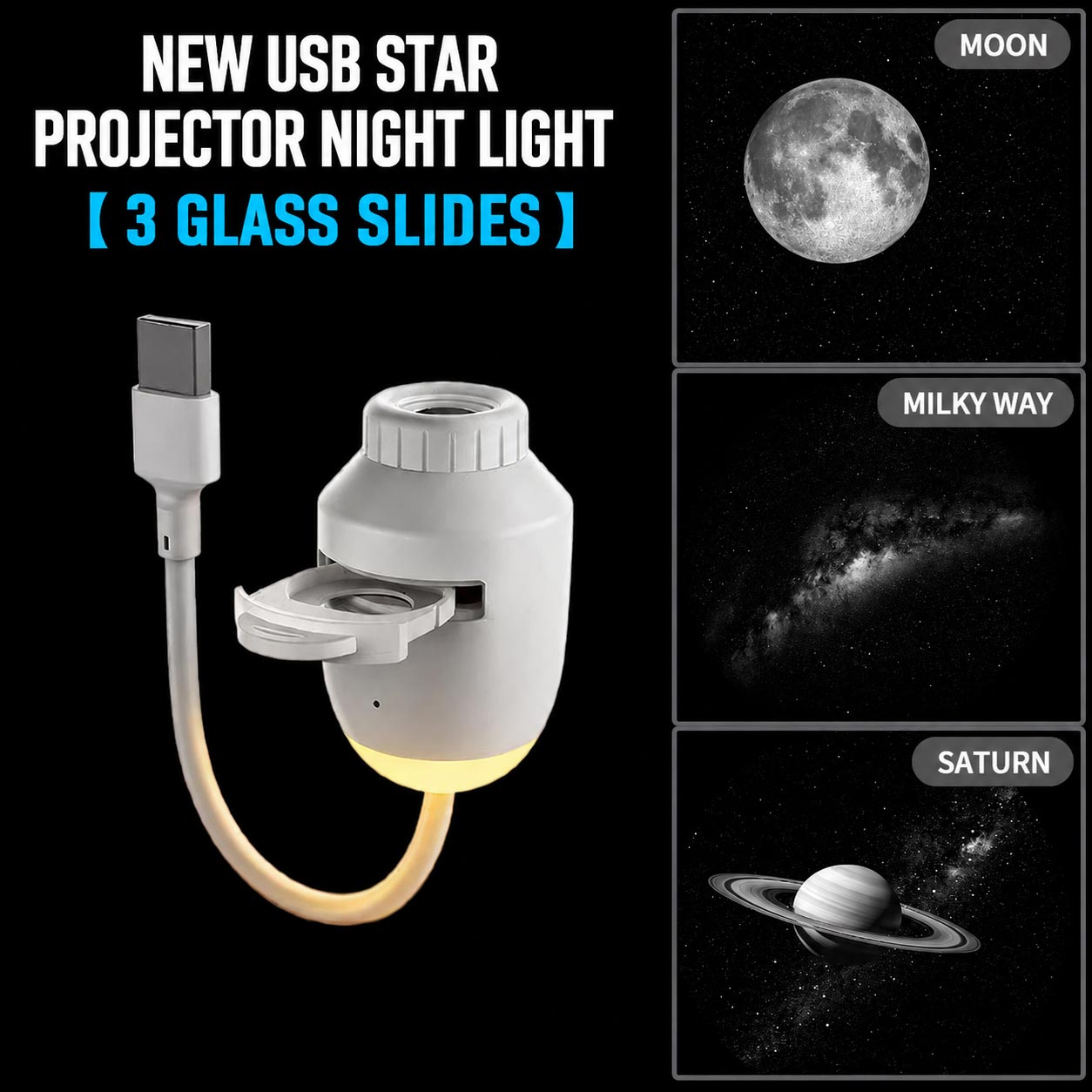Novveo™✨Plug-and-Play HD Star Projector🥳50,000+ Happy Users