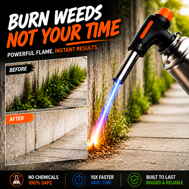 🔥LAST DAY SALE - 50% OFF🔥Portable Multi-Function Butane Torch 🌍