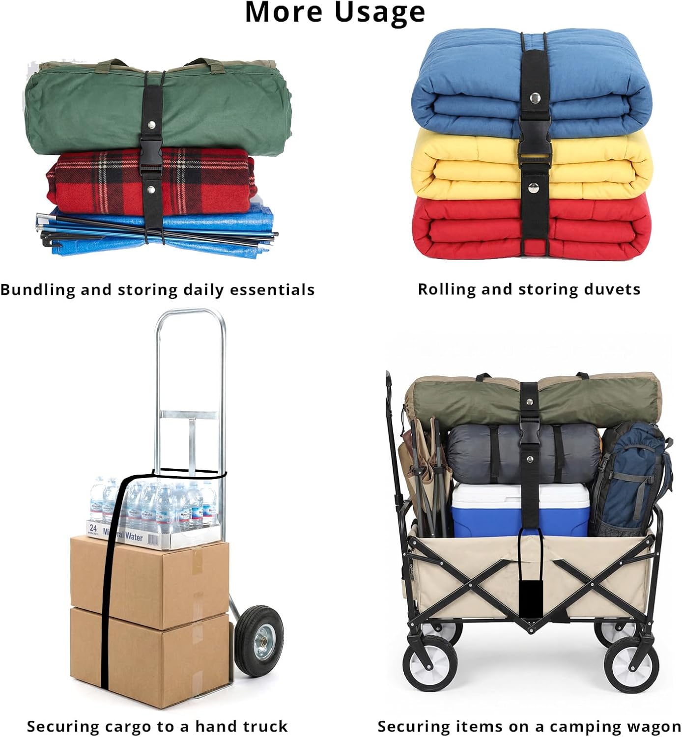 🔥LIMITED TIME 50% OFF ⚡Novveo™ 3-in-1 Travel Strap for Moving & Camping