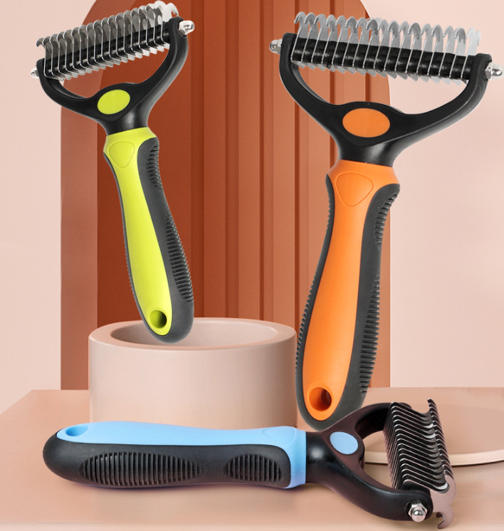 🏆 Professional Deshedding Tool For Dogs And Cats – Gentle On Skin, Efficient Grooming & Comfortable Grip Design ✂️