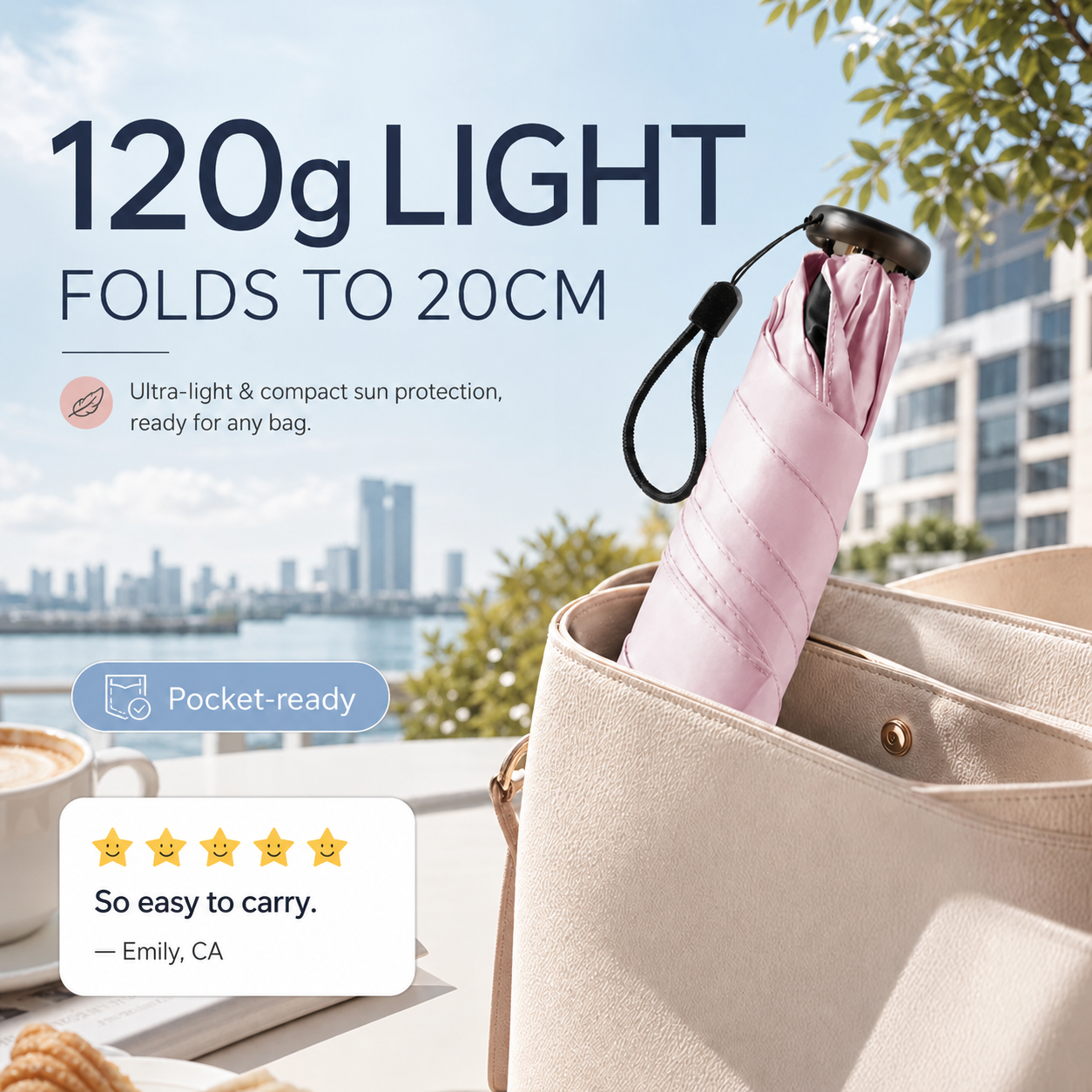 Novveo™🔥Buy more Save more🎁Ultra-Lightweight Compact All-Weather Umbrella