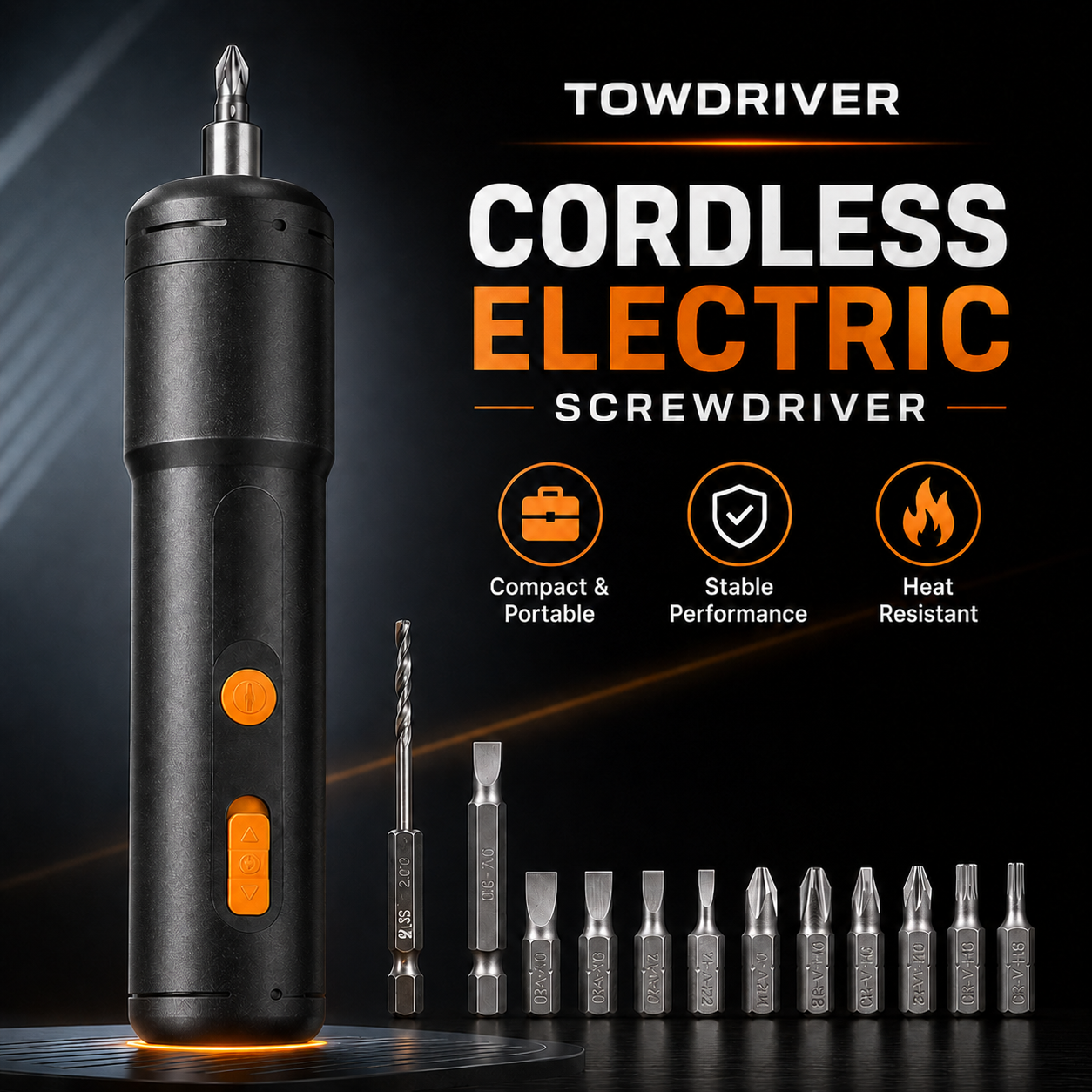 🔥Hot Sale 50% OFF🔩Novveo™ 2-in-1 Hybrid Electric Screwdriver 🌍