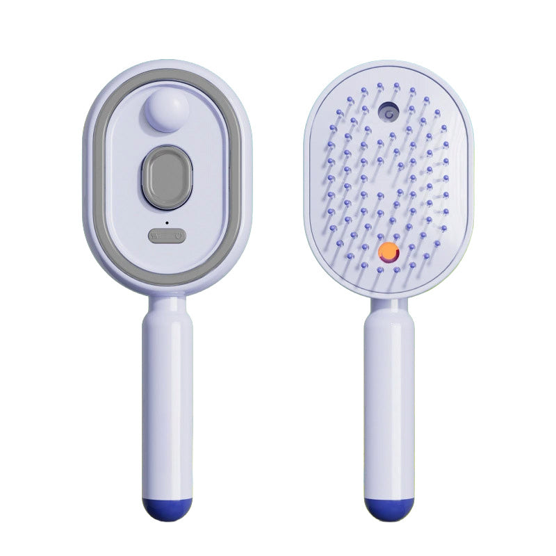 Novveo™ Electric Mist Comb – Hydrates, Detangles & Smooths Frizz