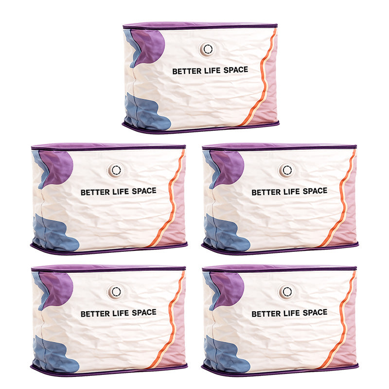 🥳2026 HOT SALE🥳💞 50% OFF! No‑Pump Vacuum Storage Bags – Press & seal, no pump needed. Saves 80% space, keeps clothes dry & dust‑free. Perfect for bulky bedding & off‑season gear. 🛏️🗄️