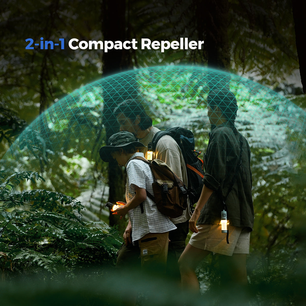 💡Last Day Only – 70% OFF! Novveo™ 2-in-1 Portable Mosquito Repeller & Camping Lantern