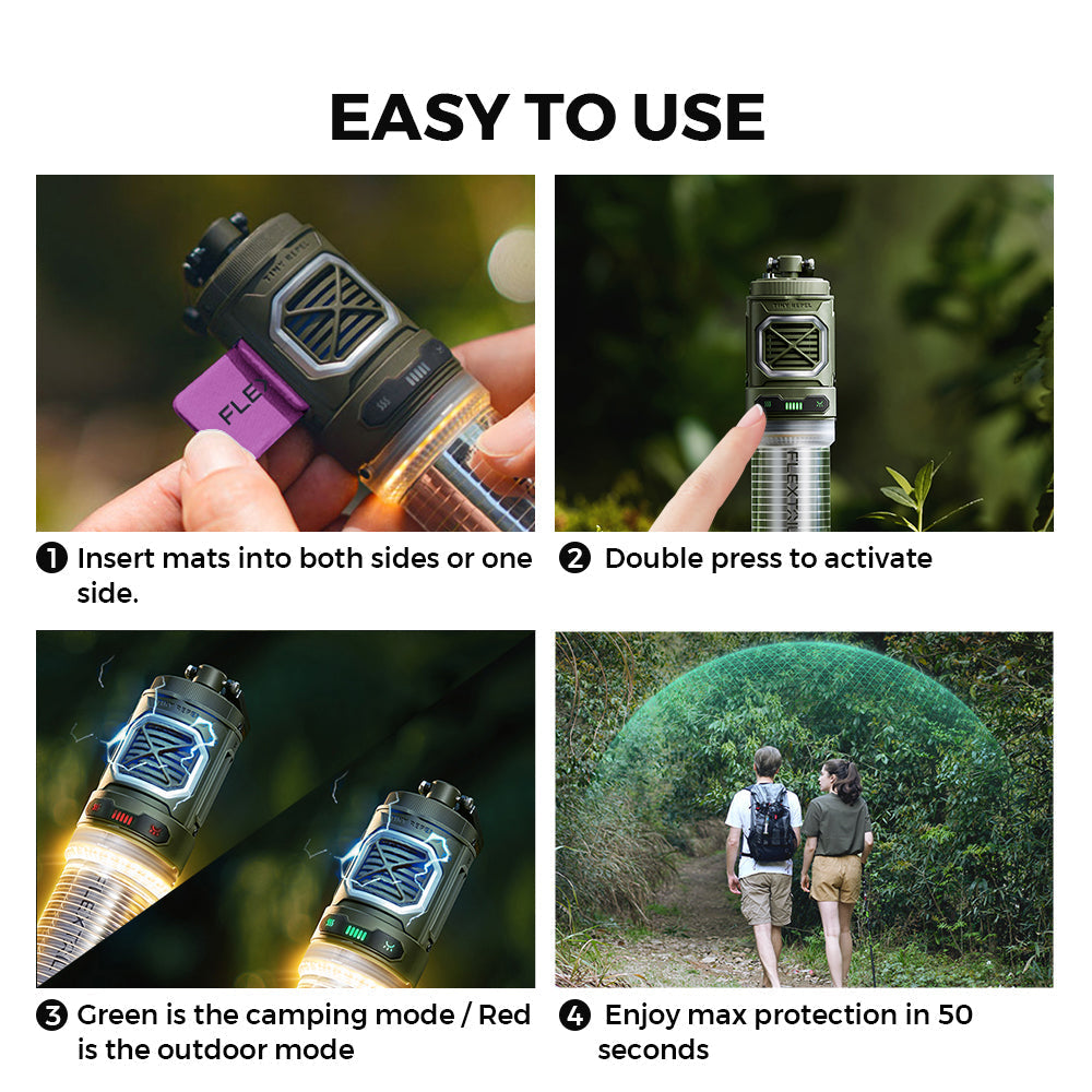 💡Last Day Only – 70% OFF! Novveo™ 2-in-1 Portable Mosquito Repeller & Camping Lantern