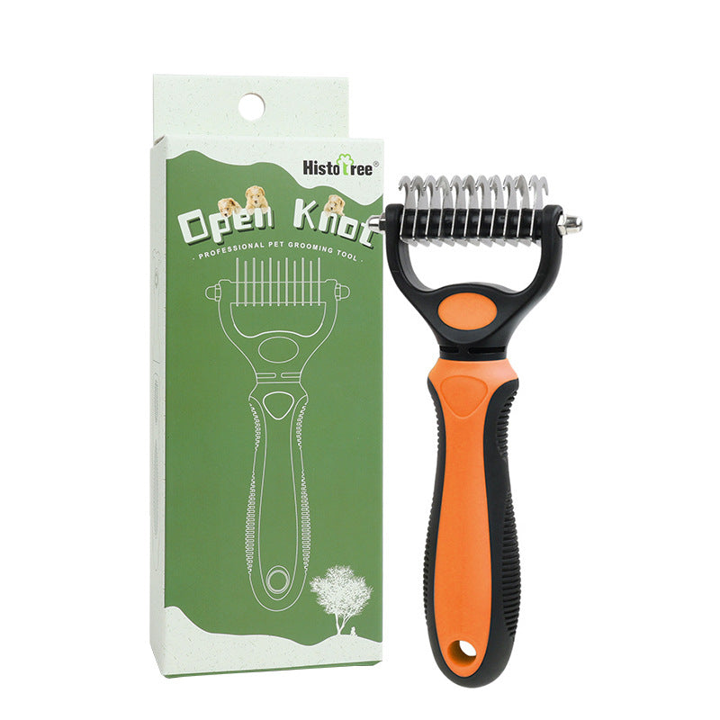 🏆 Professional Deshedding Tool For Dogs And Cats – Gentle On Skin, Efficient Grooming & Comfortable Grip Design ✂️