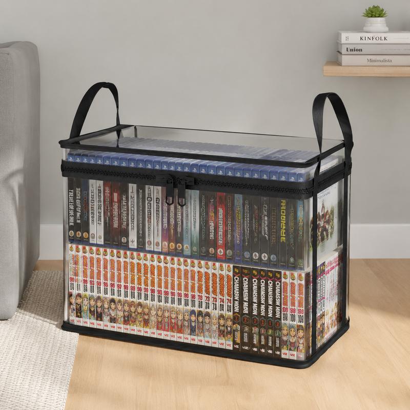 ⏳LAST DAY BUY 3 GET 2 FREE!!💕Novveo™ Transparent Storage Bag – Large, Dust & Moisture-Proof with Handle✨ (Copy)