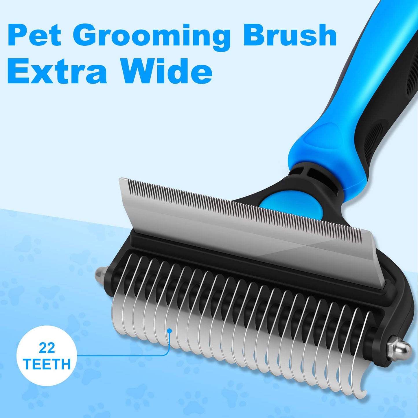 🏆 Professional Deshedding Tool For Dogs And Cats – Gentle On Skin, Efficient Grooming & Comfortable Grip Design ✂️