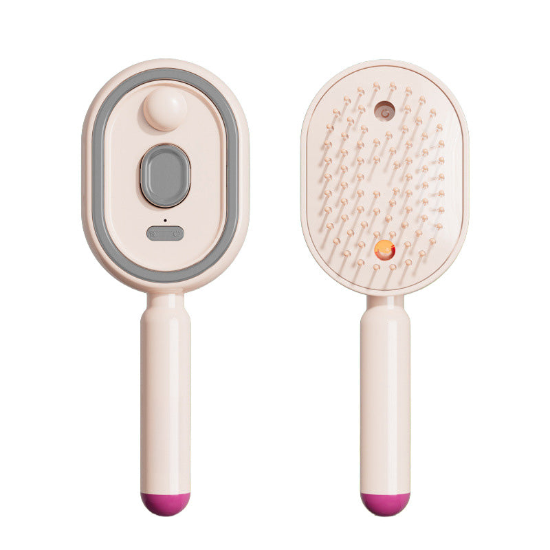 Novveo™ Electric Mist Comb – Hydrates, Detangles & Smooths Frizz