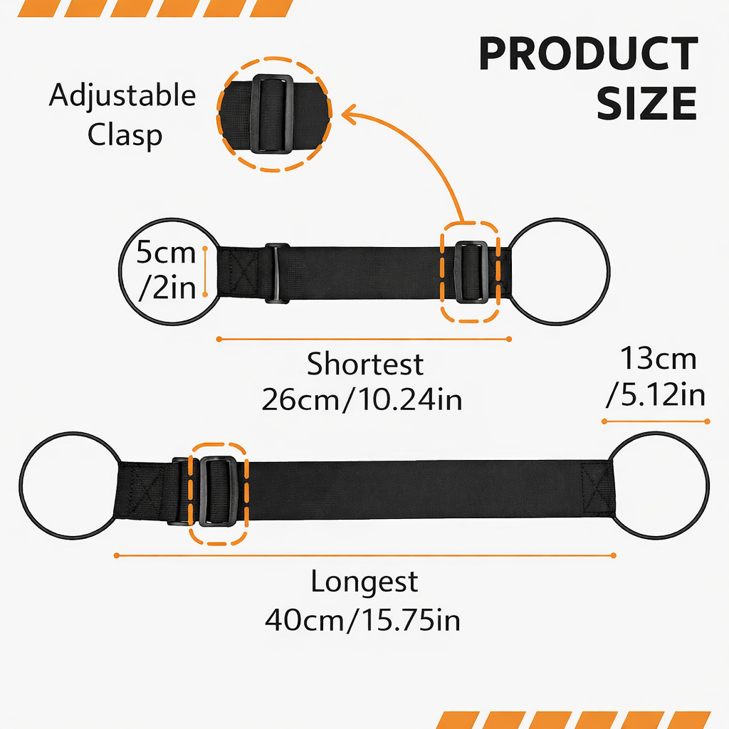 🔥LIMITED TIME 50% OFF ⚡Novveo™ 3-in-1 Travel Strap for Moving & Camping