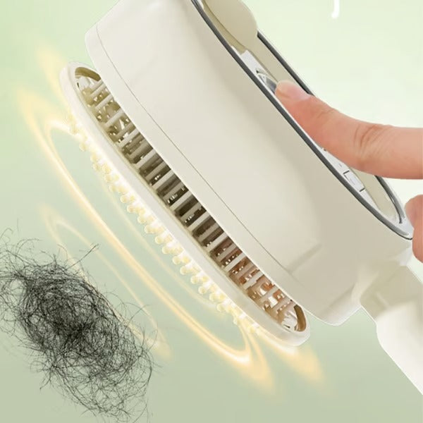 Novveo™ Electric Mist Comb – Hydrates, Detangles & Smooths Frizz