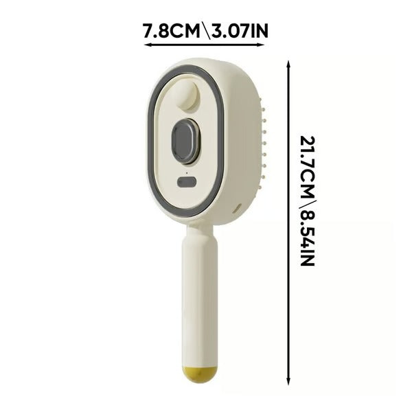 Novveo™ Electric Mist Comb – Hydrates, Detangles & Smooths Frizz