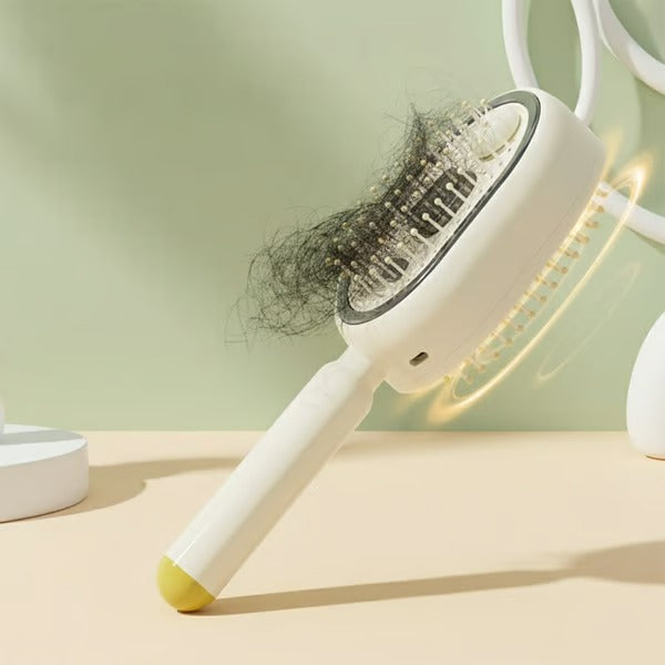Novveo™ Electric Mist Comb – Hydrates, Detangles & Smooths Frizz