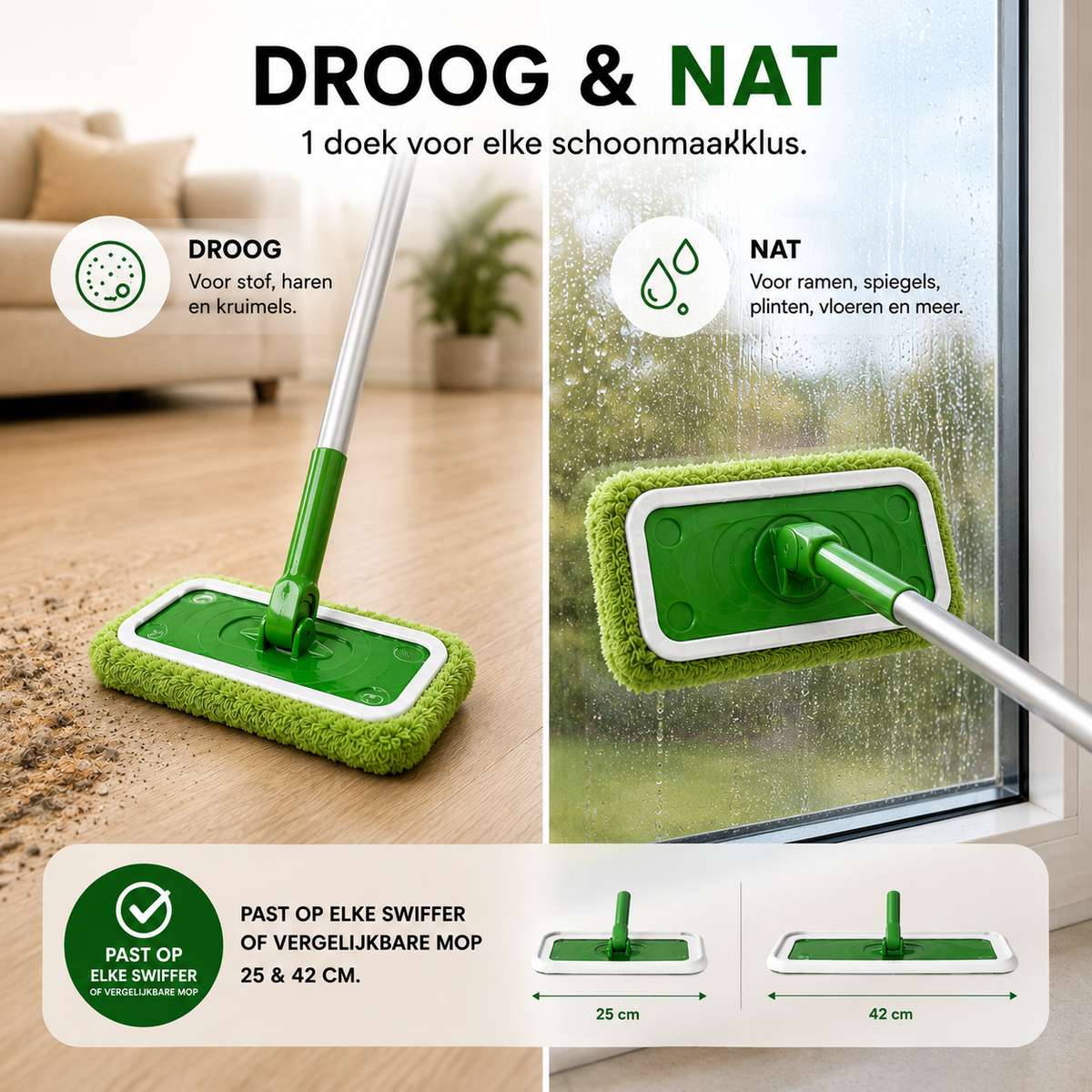 Novveo - Nooit meer wegwerpdoekjes