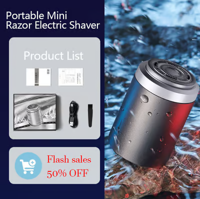 Novveo™ 🔥50% OFF: The Pocket-Sized Power Shaver with Smart Display