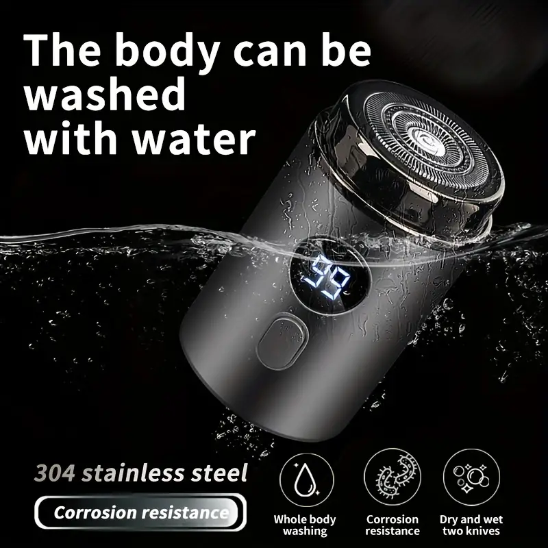 Novveo™ 🔥50% OFF: The Pocket-Sized Power Shaver with Smart Display
