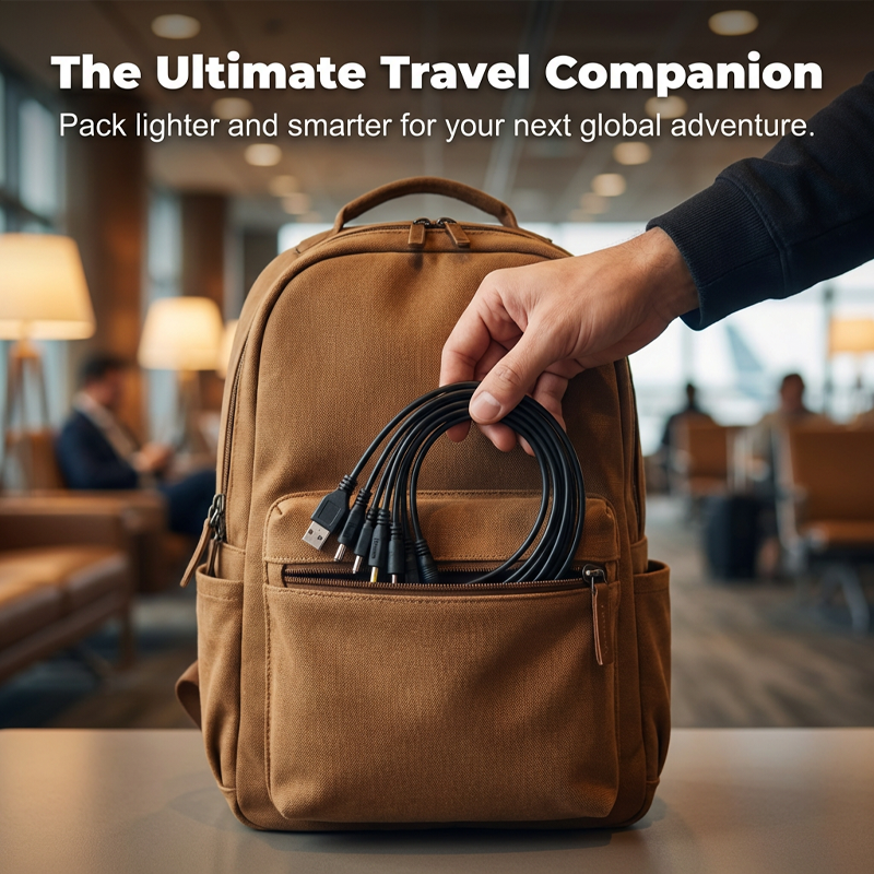 Novveo™ 10-in-1-Universal-USB-Ladekabel
