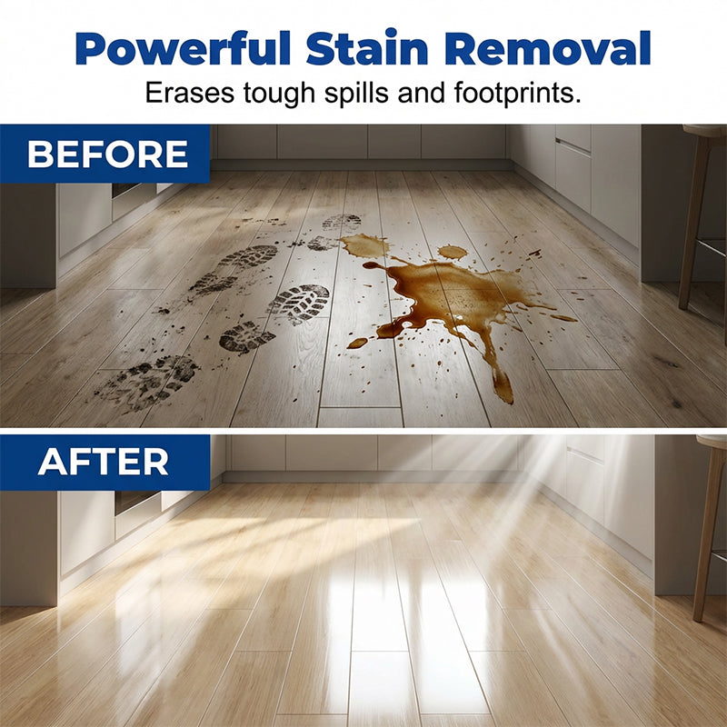 Novveo™ Water-Soluble Floor Cleaning Sheets — Deep Clean, Zero Mess