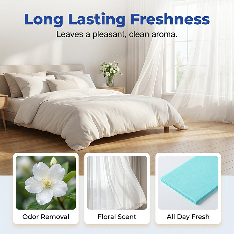 Novveo™ Water-Soluble Floor Cleaning Sheets — Deep Clean, Zero Mess