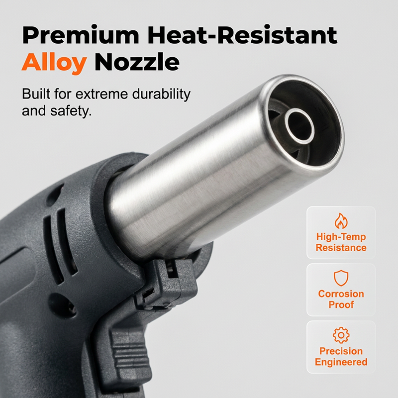 🔥LAST DAY SALE - 50% OFF🔥Portable Multi-Function Butane Torch 🌍