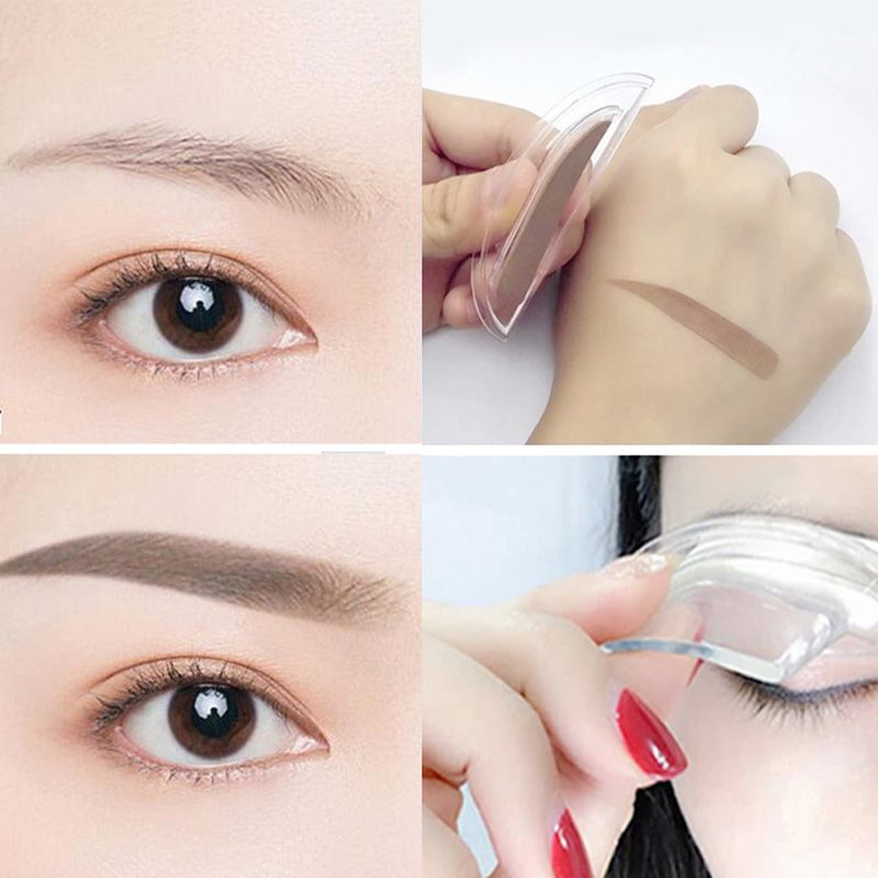 Novveo™ Instant Adjustable Brow Stamp with Dual-Shade Brow Pow