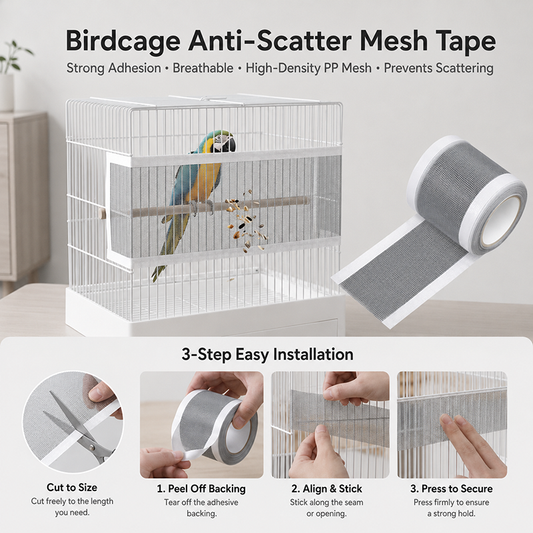 🔥Heavy-Duty Mesh Repair Tape – Fix Screens & Cages in Seconds!