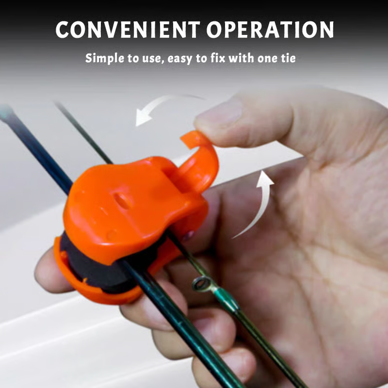 🎣Fishing Rod Fixing Strap – Secure Rods for Tidy Storage