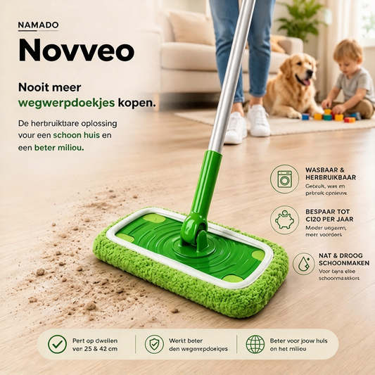 Novveo - Nooit meer wegwerpdoekjes